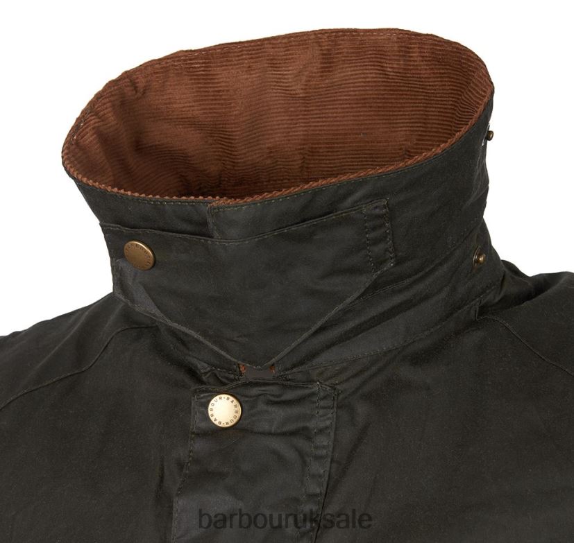 Lightweight Ashby Waxed Jacket Barbour Men R08LB617 Clothing Archive Olive