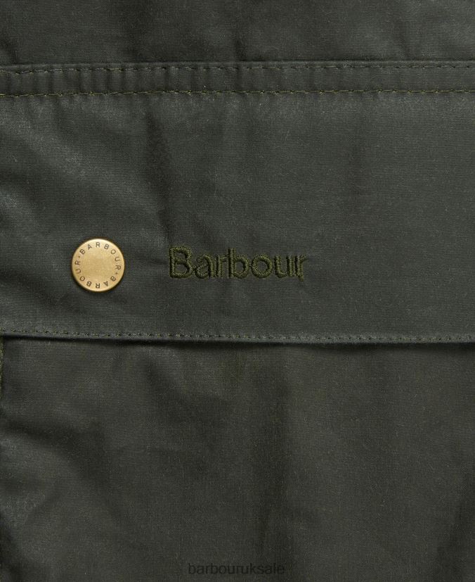 Lightweight Ashby Waxed Jacket Barbour Men R08LB617 Clothing Archive Olive