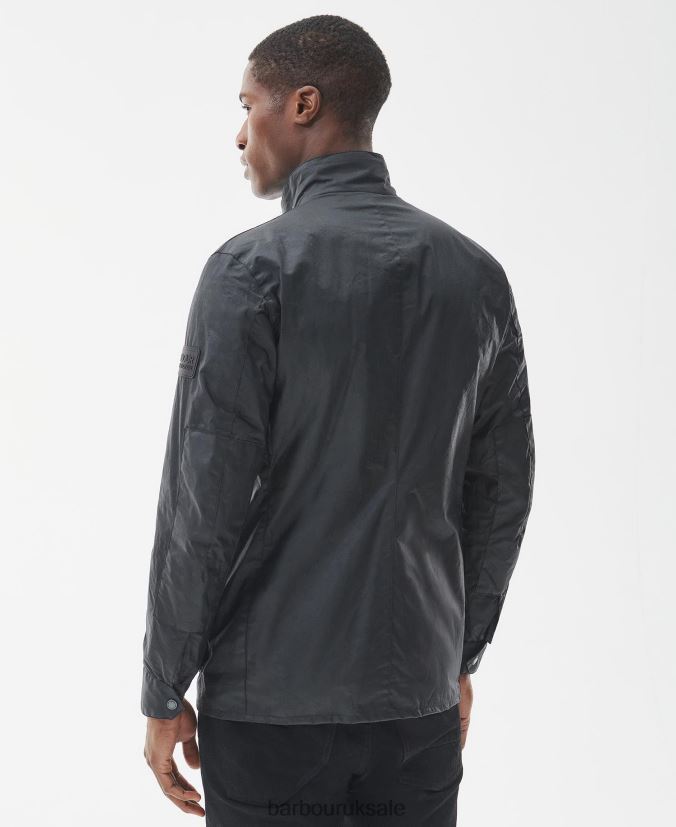 Lightweight Duke Waxed Cotton Jacket Barbour Men R08LB648 Clothing Sage