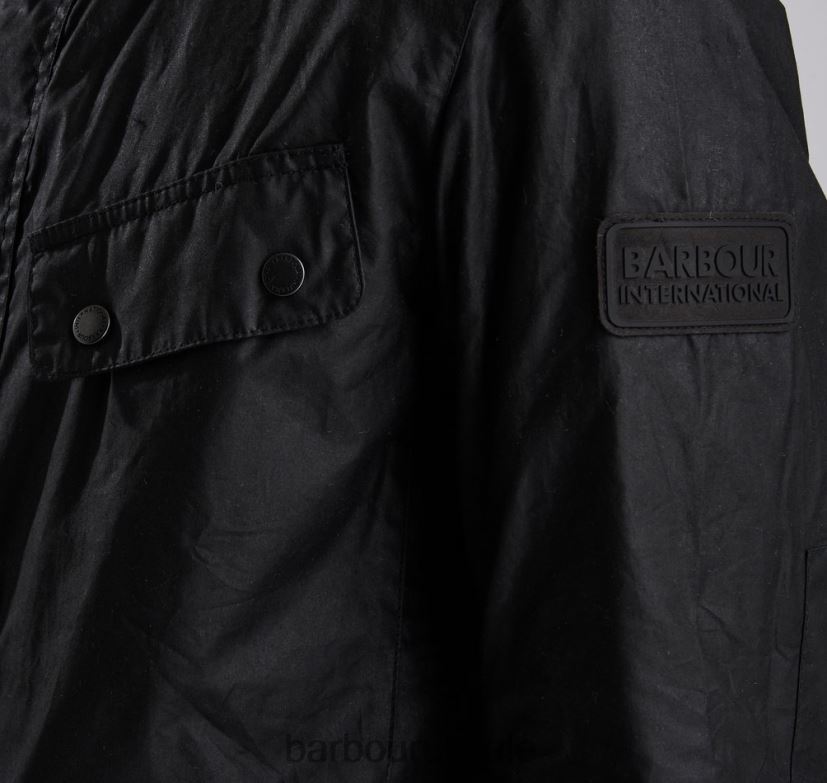 Lightweight Duke Waxed Cotton Jacket Barbour Men R08LB648 Clothing Sage