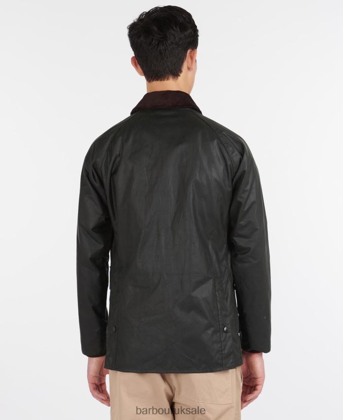 SL Bedale Waxed Cotton Jacket Barbour Men R08LB625 Clothing Black
