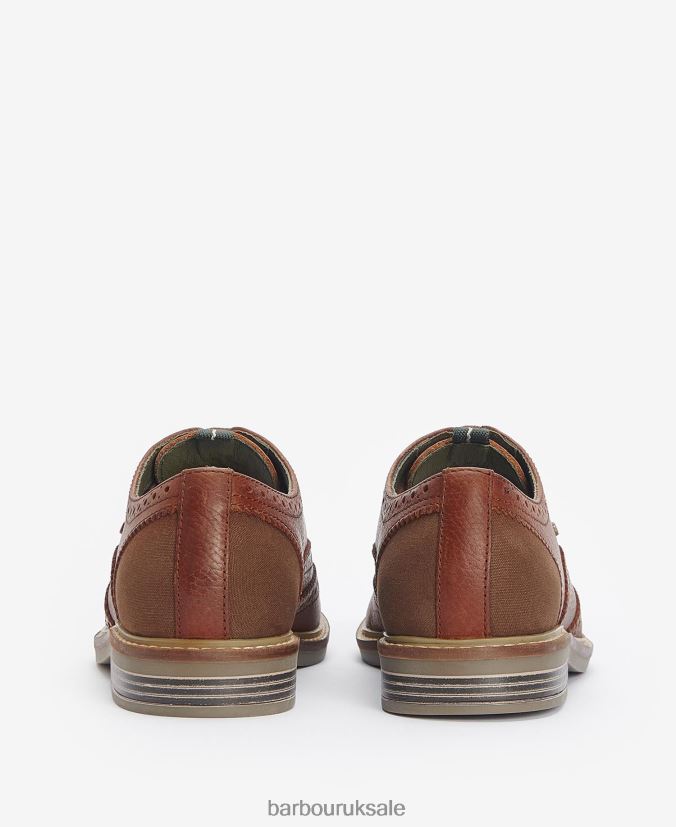 Redcar Oxford Shoes Barbour Men R08LB61328 Footwear Cedar Milled