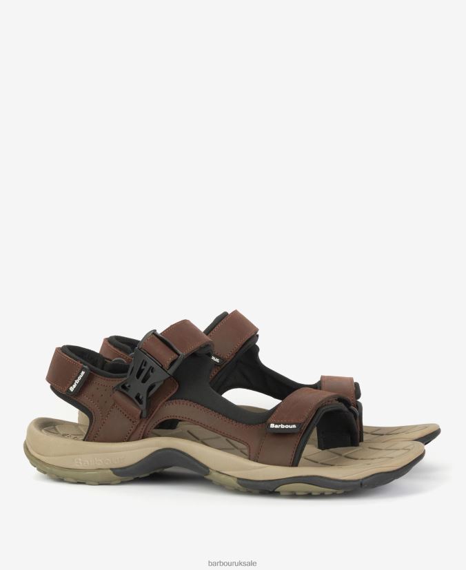 Pendle Sports Sandals Barbour Men R08LB61297 Footwear Classic Black