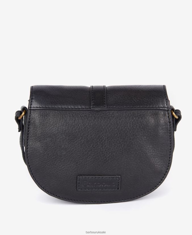 Laire Leather Saddle Bag Barbour Women R08LB62403 Accessories Dark Brown