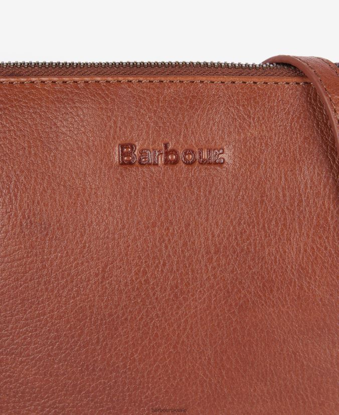 Lochy Leather Crossbody Bag Barbour Women R08LB62387 Accessories Classic Brown