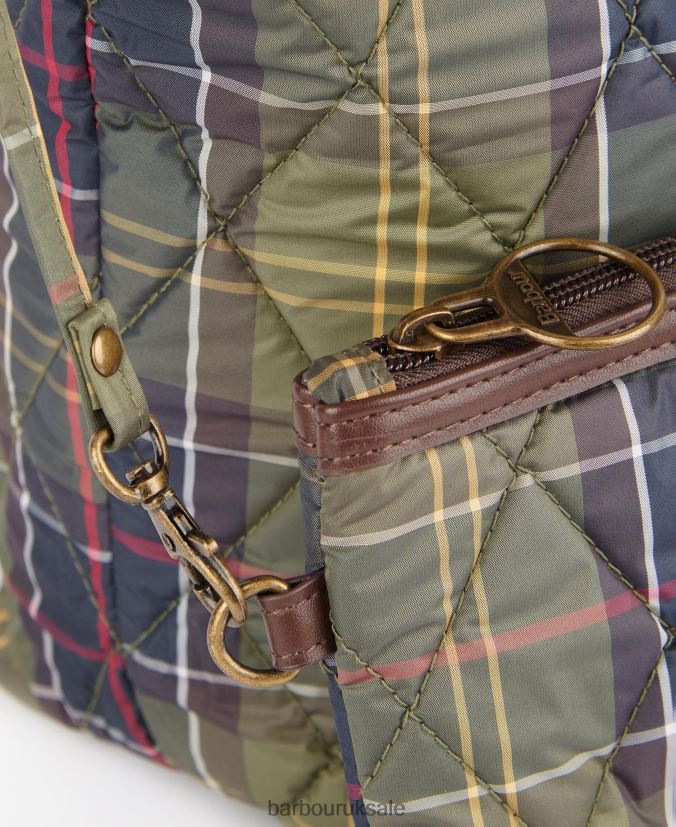 Wetherham Quilted Tartan Tote Barbour Women R08LB62407 Accessories Classic Tartan