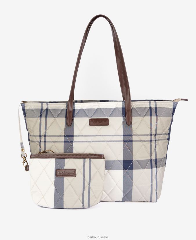 Wetherham Quilted Tote Bag Barbour Women R08LB62389 Accessories Classic Tartan