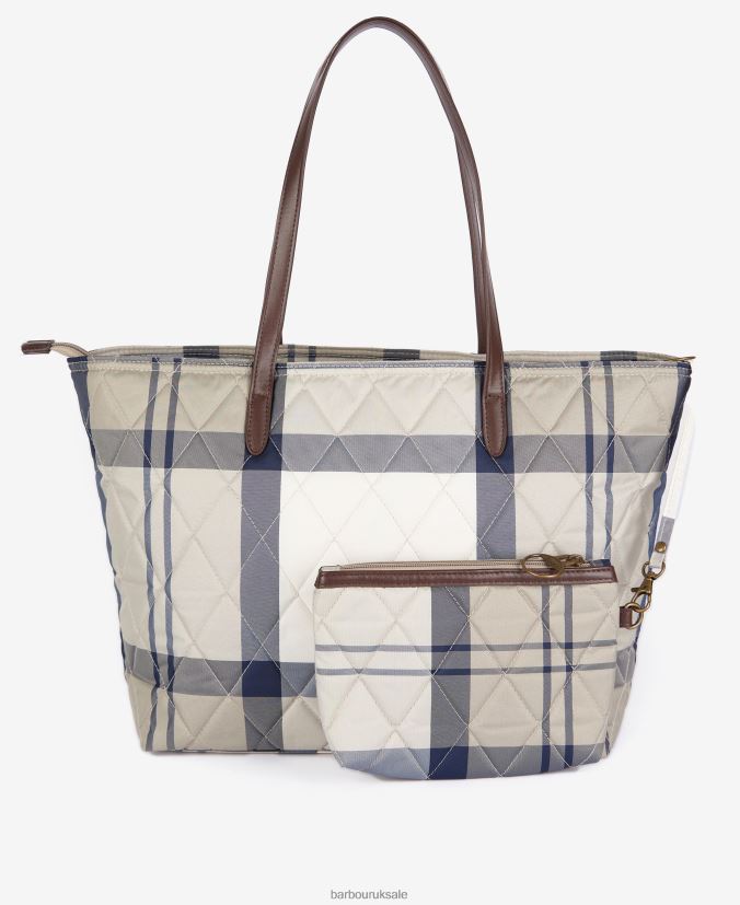 Wetherham Quilted Tote Bag Barbour Women R08LB62389 Accessories Classic Tartan