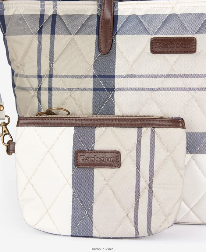 Wetherham Quilted Tote Bag Barbour Women R08LB62389 Accessories Classic Tartan