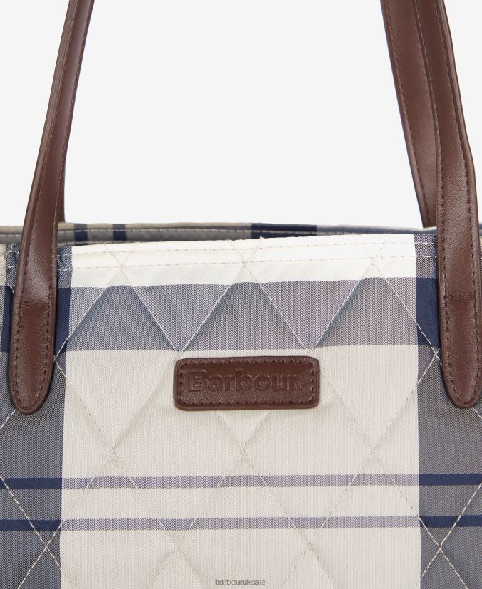 Wetherham Quilted Tote Bag Barbour Women R08LB62389 Accessories Classic Tartan