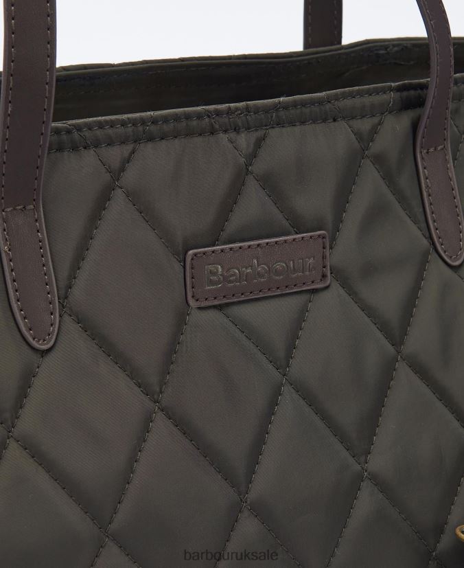 Witford Quilted Tote Bag Barbour Women R08LB62406 Accessories Navy