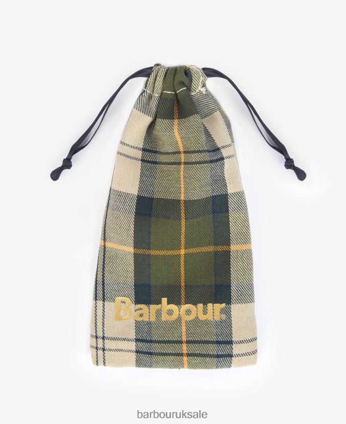 For Her Perfume Bauble Gift Set Barbour Women R08LB62413 Accessories Green Tartan