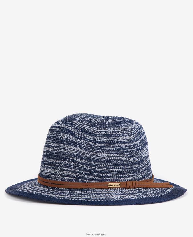 Barmouth Fedora Barbour Women R08LB62432 Accessories Classic Navy