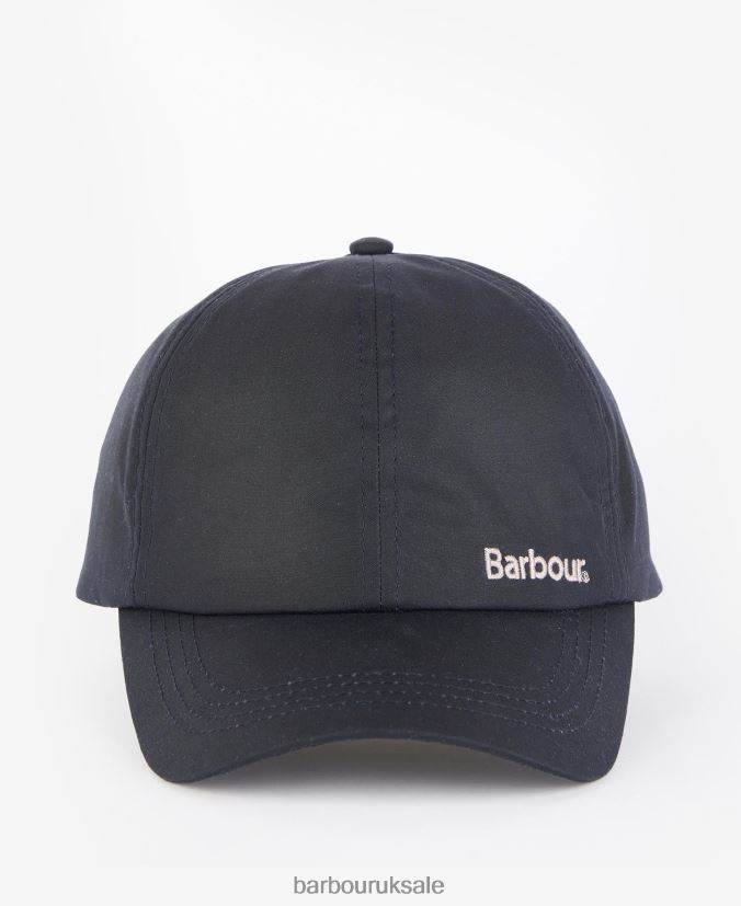 Belsay Wax Sports Cap Barbour Women R08LB62425 Accessories Navy/Classic