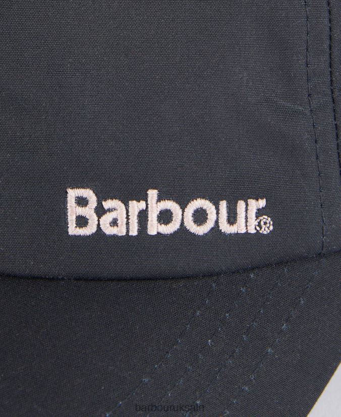 Belsay Wax Sports Cap Barbour Women R08LB62425 Accessories Navy/Classic