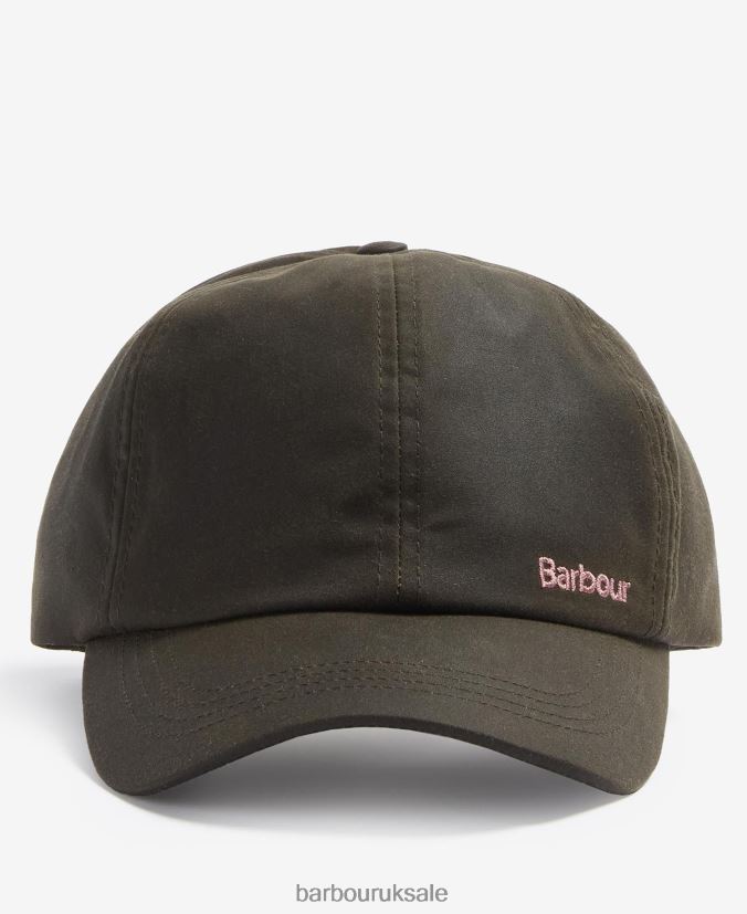 Belsay Wax Sports Cap Barbour Women R08LB62439 Accessories Navy/Classic