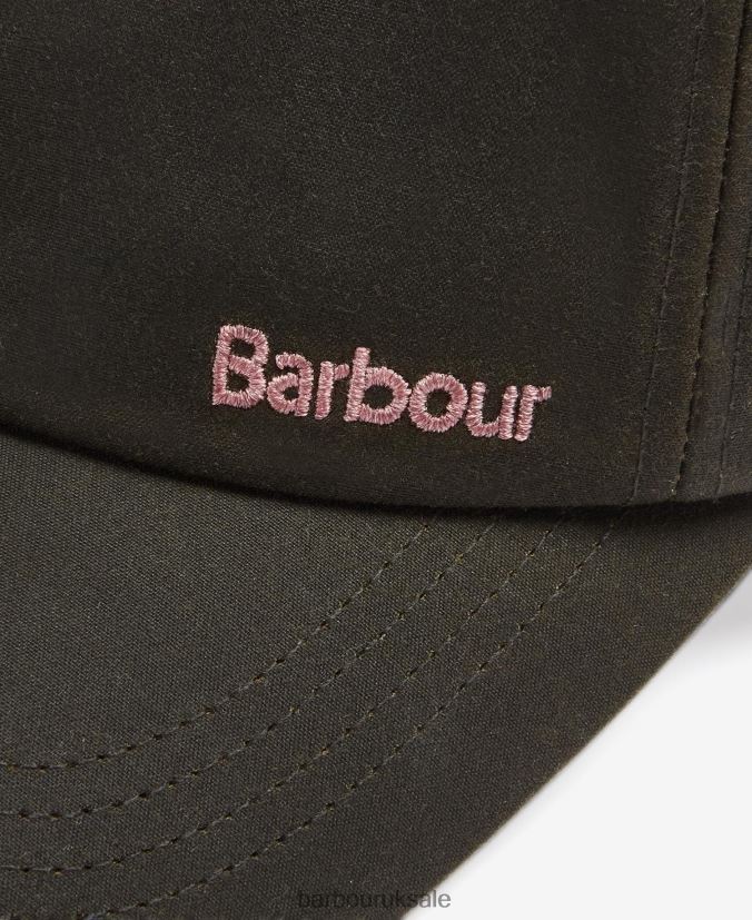 Belsay Wax Sports Cap Barbour Women R08LB62439 Accessories Navy/Classic