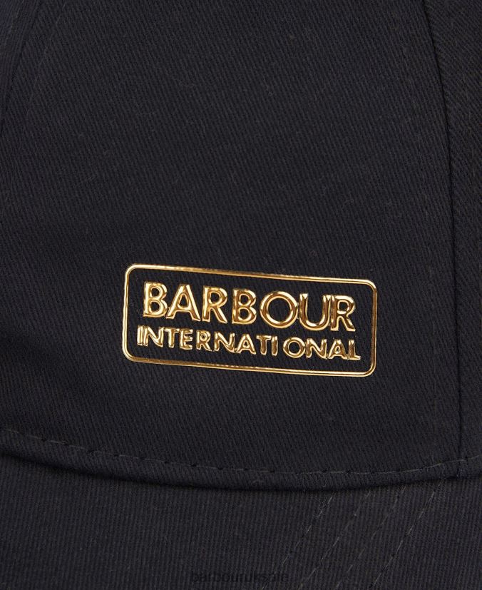 International Sport Cap Norton Barbour Women R08LB62426 Accessories Black