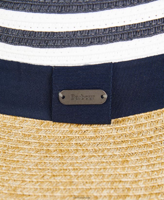 Kenmore Fedora Barbour Women R08LB62428 Accessories Navy/Ecru