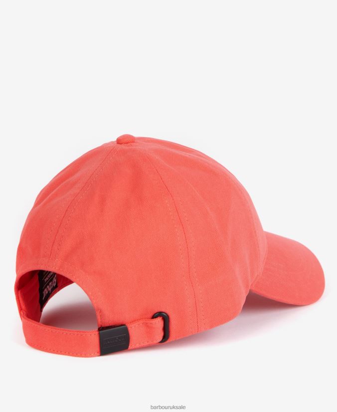 Norton Sports Cap Barbour Women R08LB62431 Accessories Coral