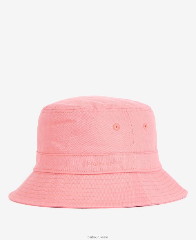 Olivia Bucket Hat Barbour Women R08LB62417 Accessories Pink Punch