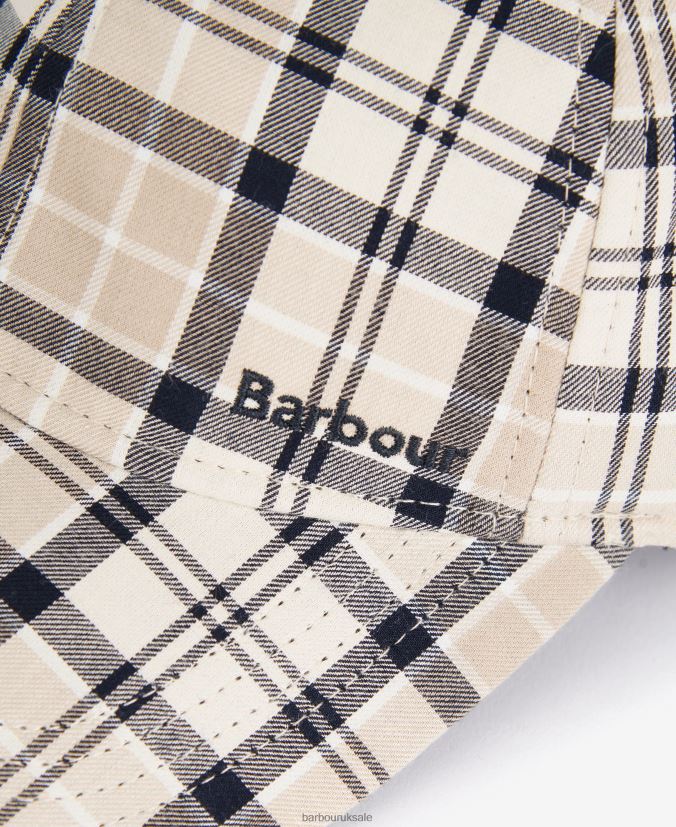 Rosie Tartan Sports Cap Barbour Women R08LB62429 Accessories Trench/Navy