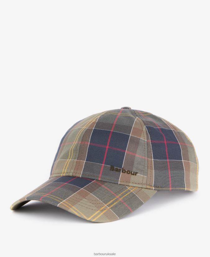 Rosie Tartan Sports Cap Barbour Women R08LB62438 Accessories Trench/Navy
