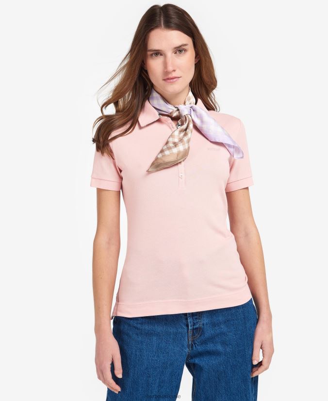 Darla Gingham Square Scarf Barbour Women R08LB62454 Accessories Navy/Iris