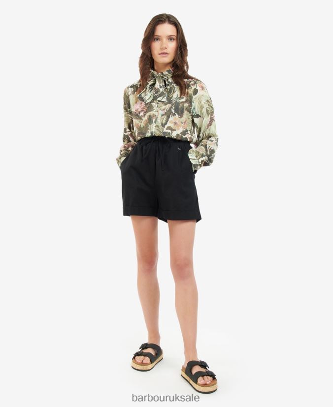 Bohemia Shirt Barbour x House of Hackney Women R08LB61614 Clothing Limerence/Sky