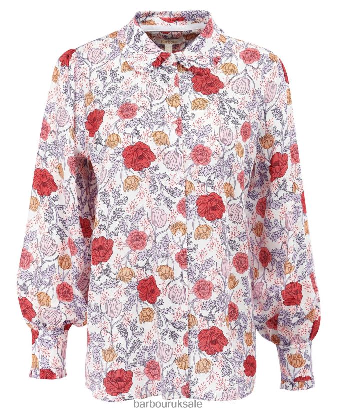 Nahla Shirt Barbour Women R08LB61617 Clothing Multi Light Floral