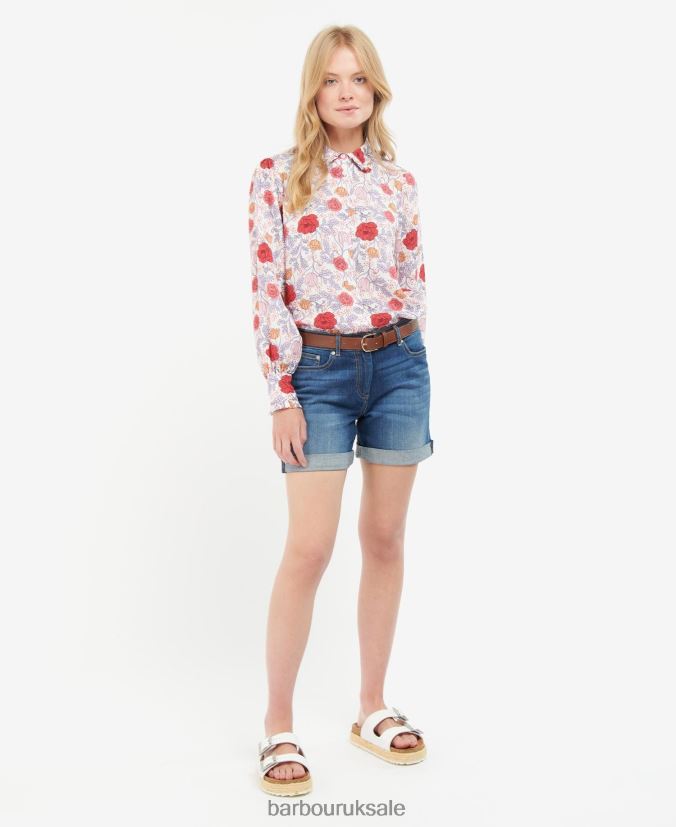 Nahla Shirt Barbour Women R08LB61617 Clothing Multi Light Floral
