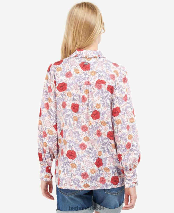 Nahla Shirt Barbour Women R08LB61617 Clothing Multi Light Floral