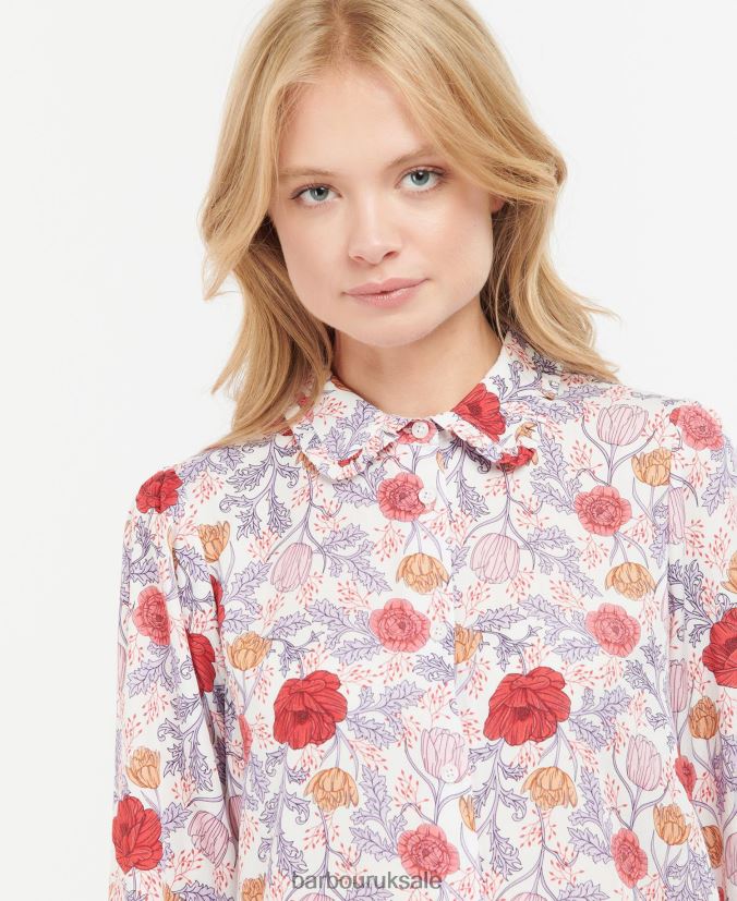 Nahla Shirt Barbour Women R08LB61617 Clothing Multi Light Floral