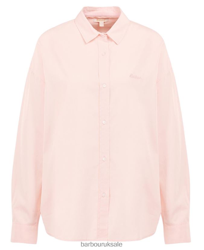 Summer Kenmore Shirt Barbour Women R08LB61630 Clothing Classic Pink
