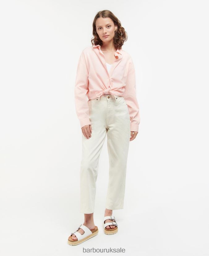 Summer Kenmore Shirt Barbour Women R08LB61630 Clothing Classic Pink