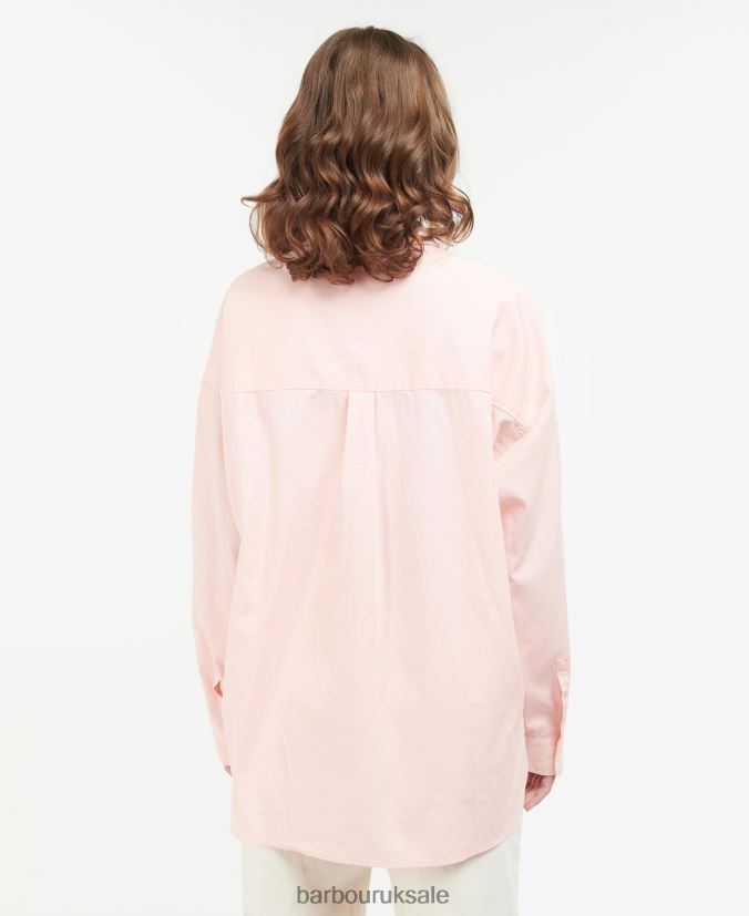 Summer Kenmore Shirt Barbour Women R08LB61630 Clothing Classic Pink