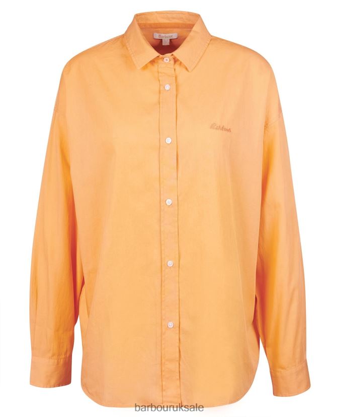 Summer Kenmore Shirt Barbour Women R08LB61632 Clothing Classic Pink