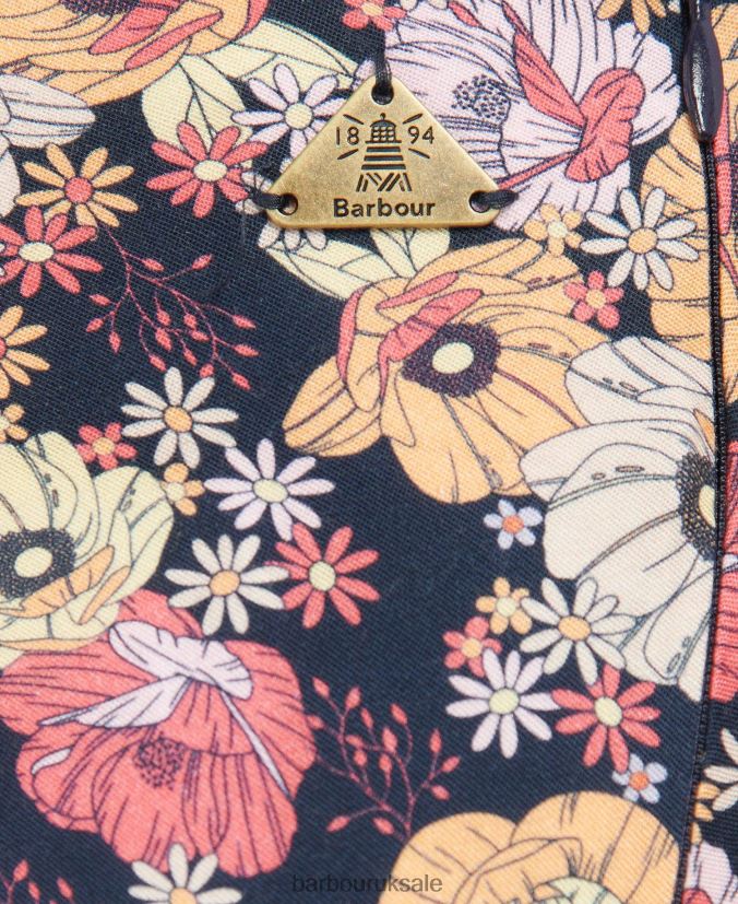 Coraline Skirt Barbour Women R08LB61827 Clothing Navy Floral