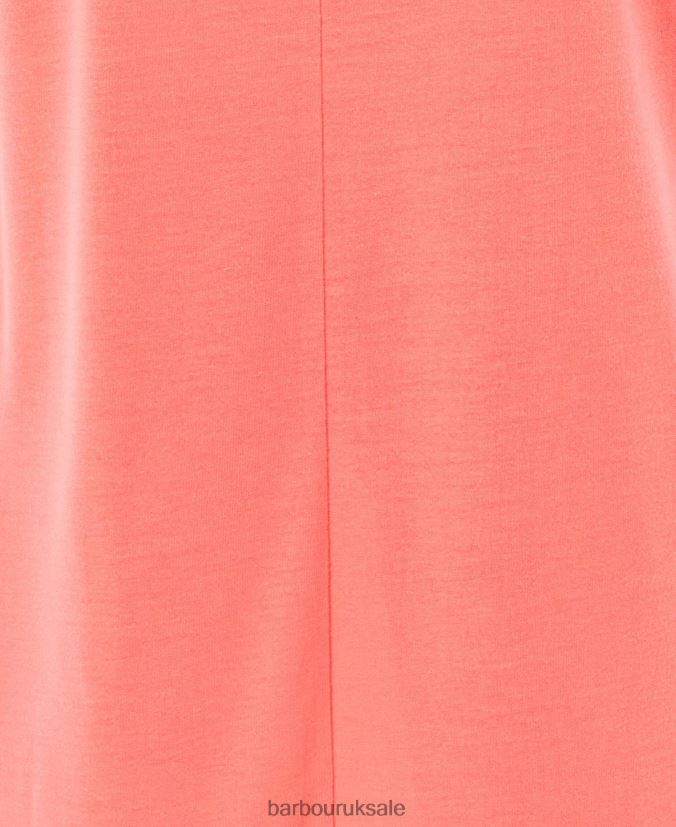 Halton Dress Barbour Women R08LB61892 Clothing Atomic Coral