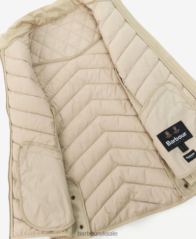 Stretch Cavalry Gilet Barbour Women R08LB61552 Clothing Light Sand/Light Sand Marl