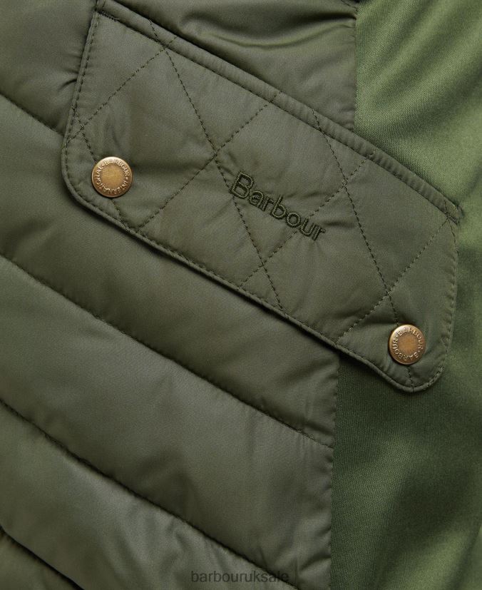 Stretch Cavalry Gilet Barbour Women R08LB61559 Clothing Light Sand/Light Sand Marl