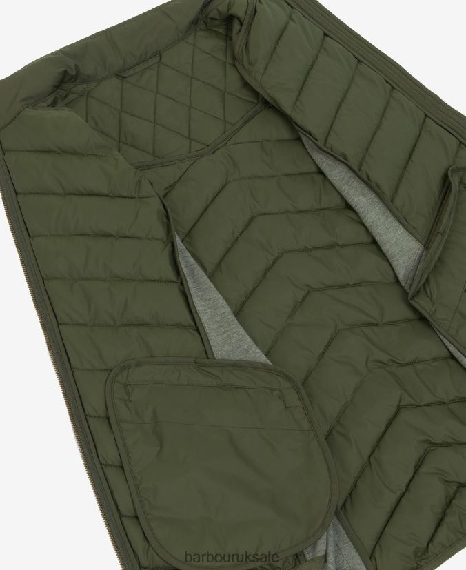 Stretch Cavalry Gilet Barbour Women R08LB61559 Clothing Light Sand/Light Sand Marl