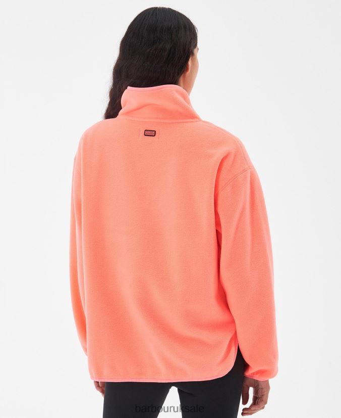 Simmons Fleece Barbour Women R08LB61999 Clothing Atomic Coral