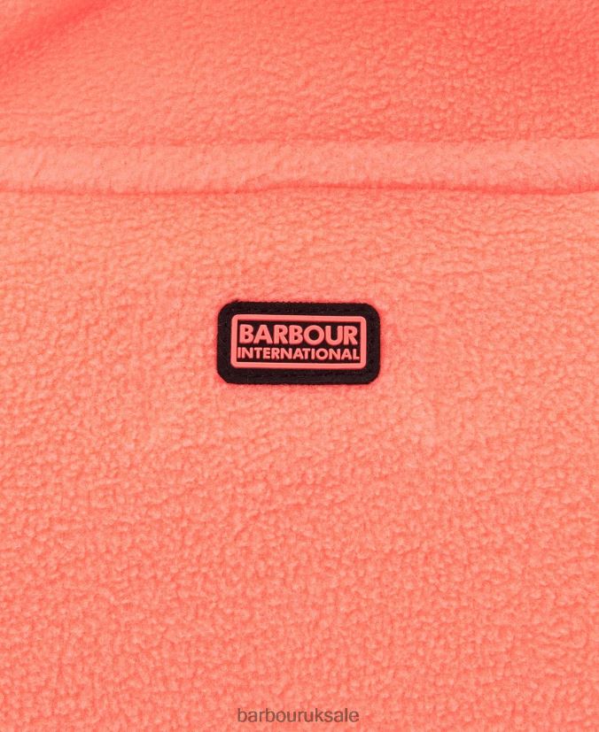 Simmons Fleece Barbour Women R08LB61999 Clothing Atomic Coral