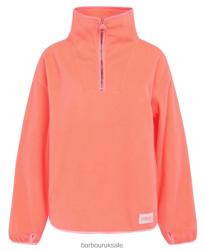 Simmons Fleece Barbour Women R08LB61999 Clothing Atomic Coral