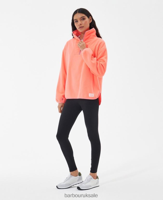 Simmons Fleece Barbour Women R08LB61999 Clothing Atomic Coral