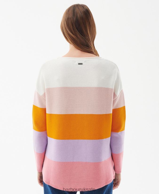 Mariner Striped Knitted Jumper Barbour Women R08LB61930 Clothing Classic Multi