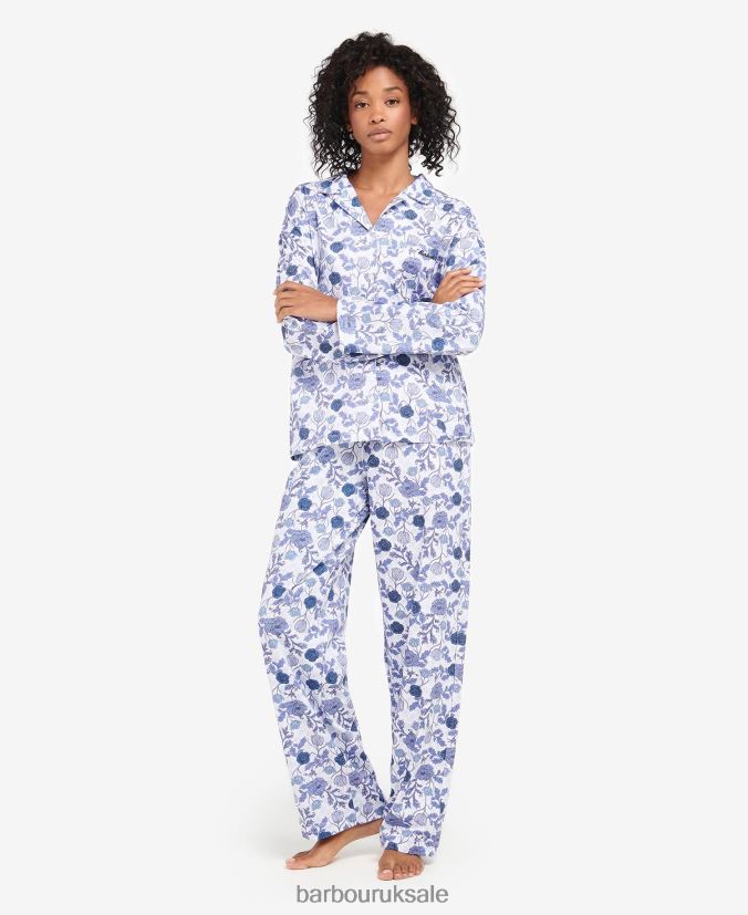 Darcy PJ Set Barbour Women R08LB62041 Clothing Bellflower Floral