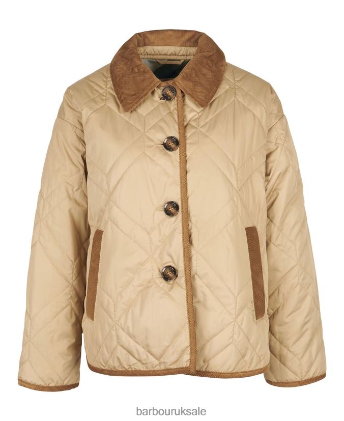 Barrhead Quilted Shacket Barbour Women R08LB61493 Clothing Dark Navy/Ancient Poplar