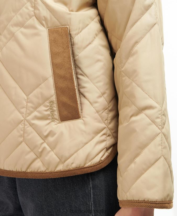 Barrhead Quilted Shacket Barbour Women R08LB61493 Clothing Dark Navy/Ancient Poplar